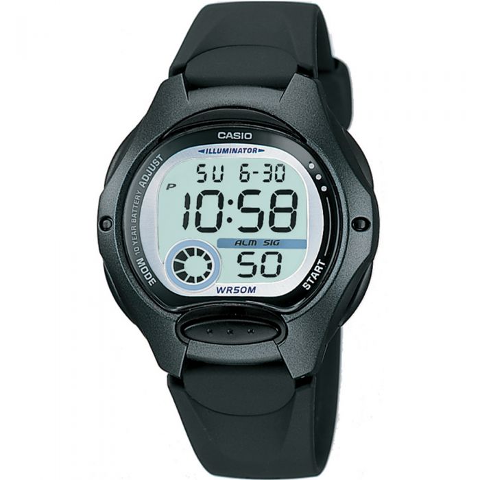 Casio Youth's Compact & Lightweight LW200-1B Black Digital Watch
