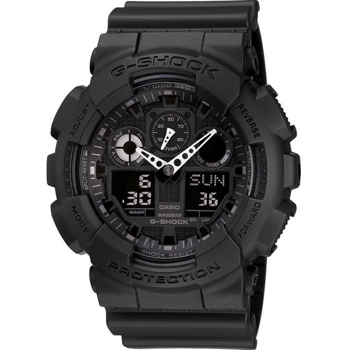 G-Shock GA100-1A1: Durable, Functional & Stylish Resin Watch