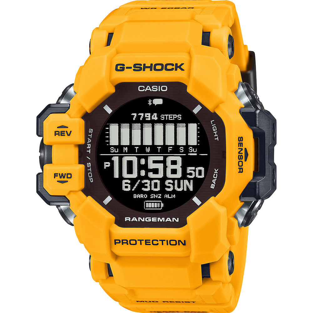 G-Shock GPRH1000-9D GPS Rangeman Master of G Land Watch with Heart Rate Monitor