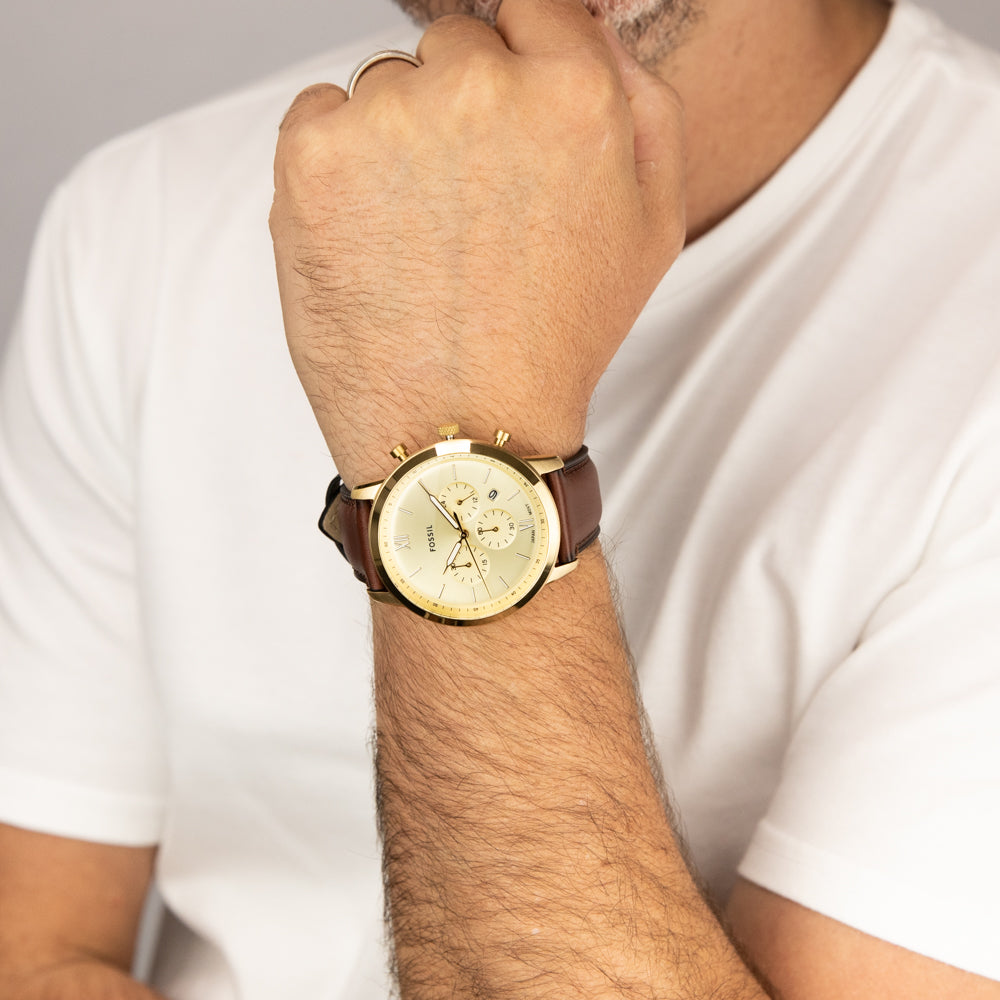 Fossil Neutra FS6113 Men's Chronograph Watch with Stylish Design