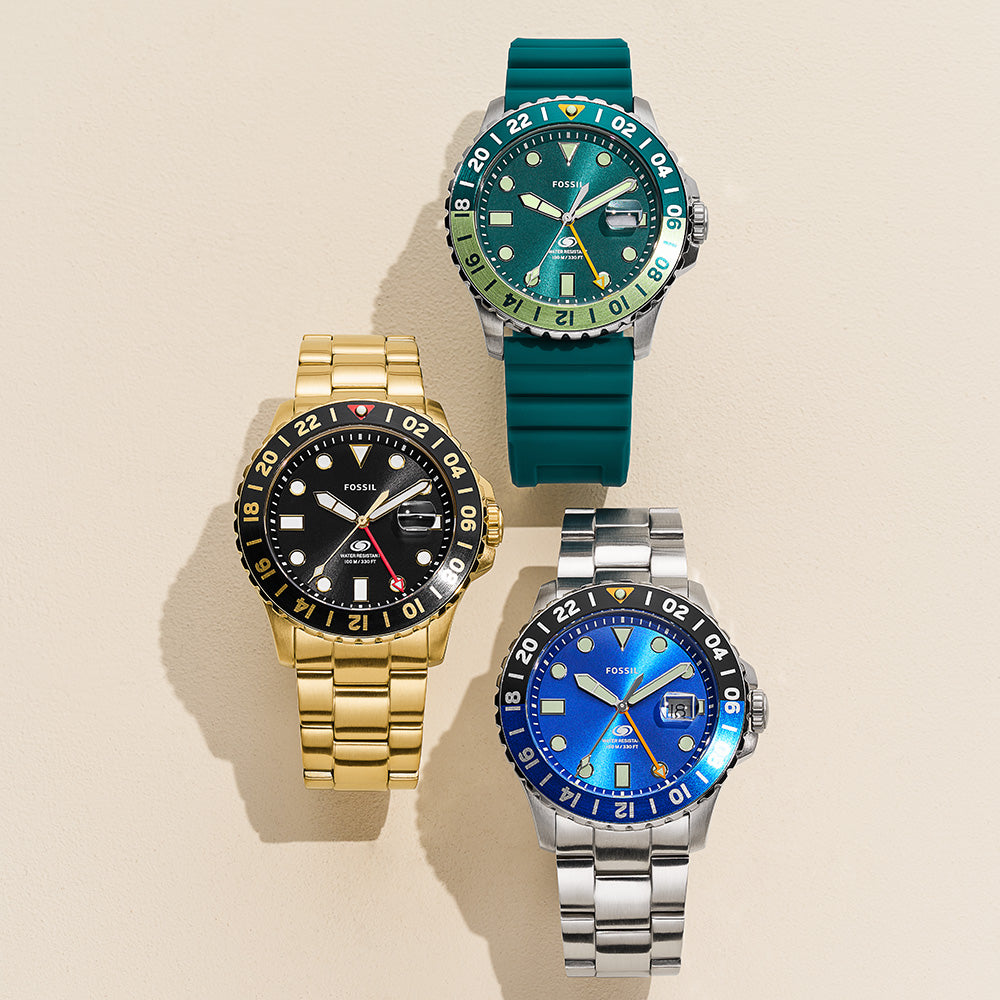 Fossil Blue Global Time Watch FS5990