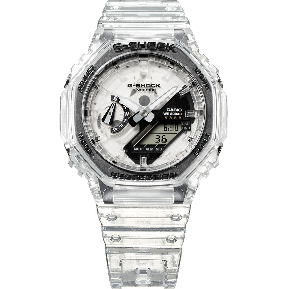 40th Anniversary G-Shock GA2140RX-7 Skeleton Remix Men's Wristwatch