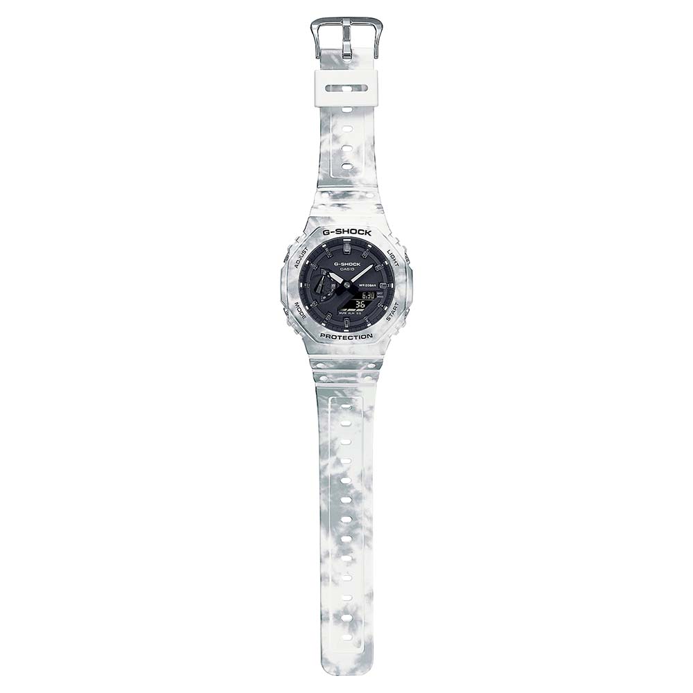 G-Shock GAE2100GC-7A Snow Camo Grunge Style Watch