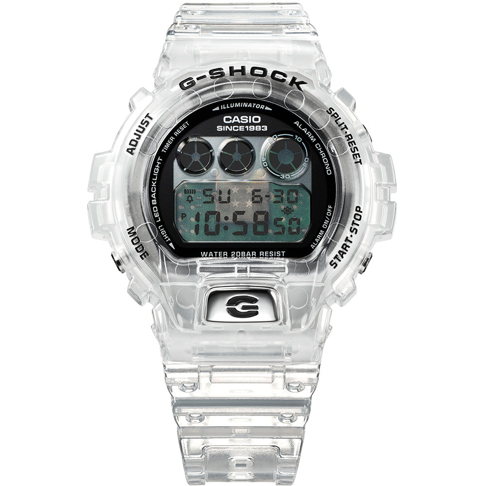 G-Shock 40th Anniversary Special Edition DW6940RX-7 Skeleton Remix Digital Wristwatch