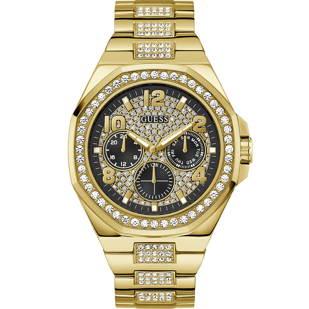 Guess Empire GW0785G2: Luxury Multi - Function Gold - Tone Watch