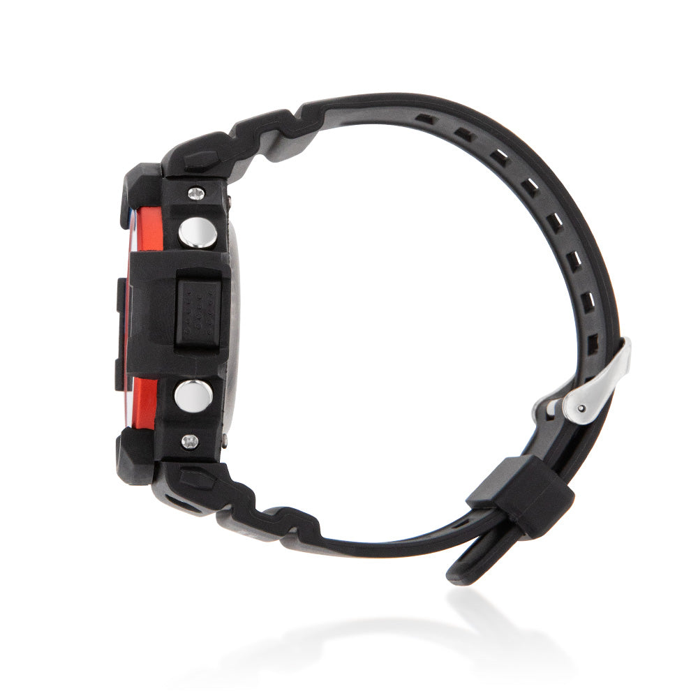 High - Performance Active Pro 1702 Bluetooth Black Digital Sports Watch for Fitness Enthusiasts