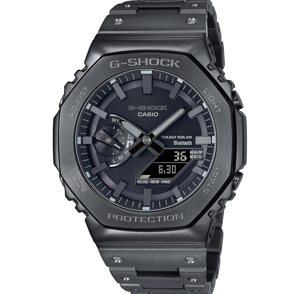 G-Shock GMB2100BD-1A CasiOak Full Metal Solar Bluetooth Watch