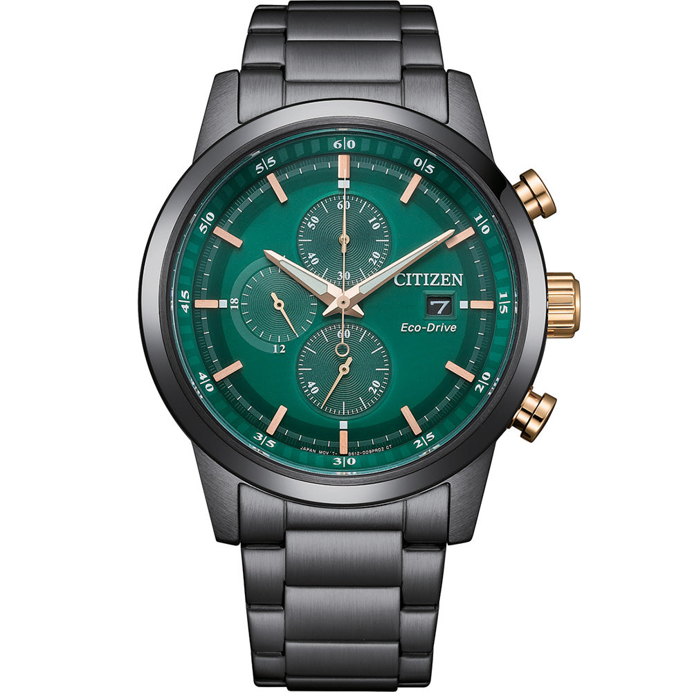 Citizen Eco-Drive CA0746-85X Bold Chronograph with 7-Month Power Reserve