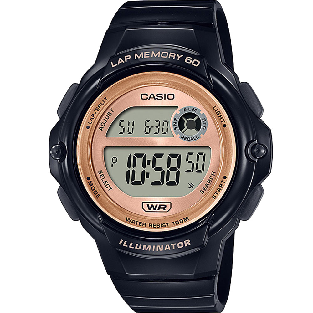 Casio LWS1200H-1AV Digital Women's Sporty Watch with Multiple Functions