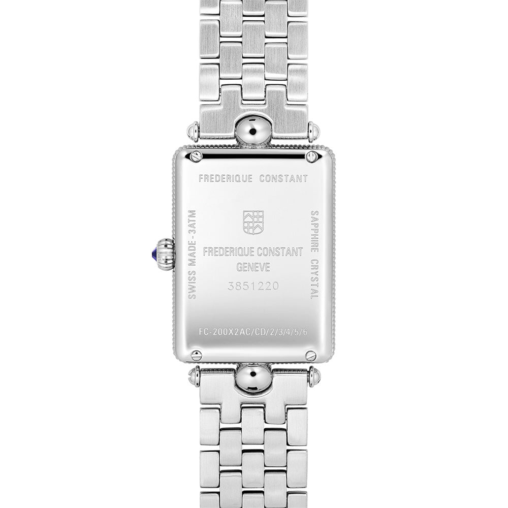 Frederique Constant Classic Art Deco Carree Ladies' Quartz Watch FC200MPW2AC6B