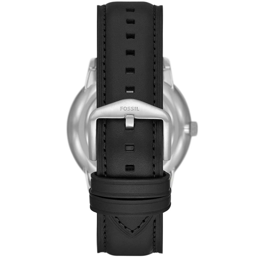 Fossil Neutra Minimalist Men's Black Leather Watch Model FS5904