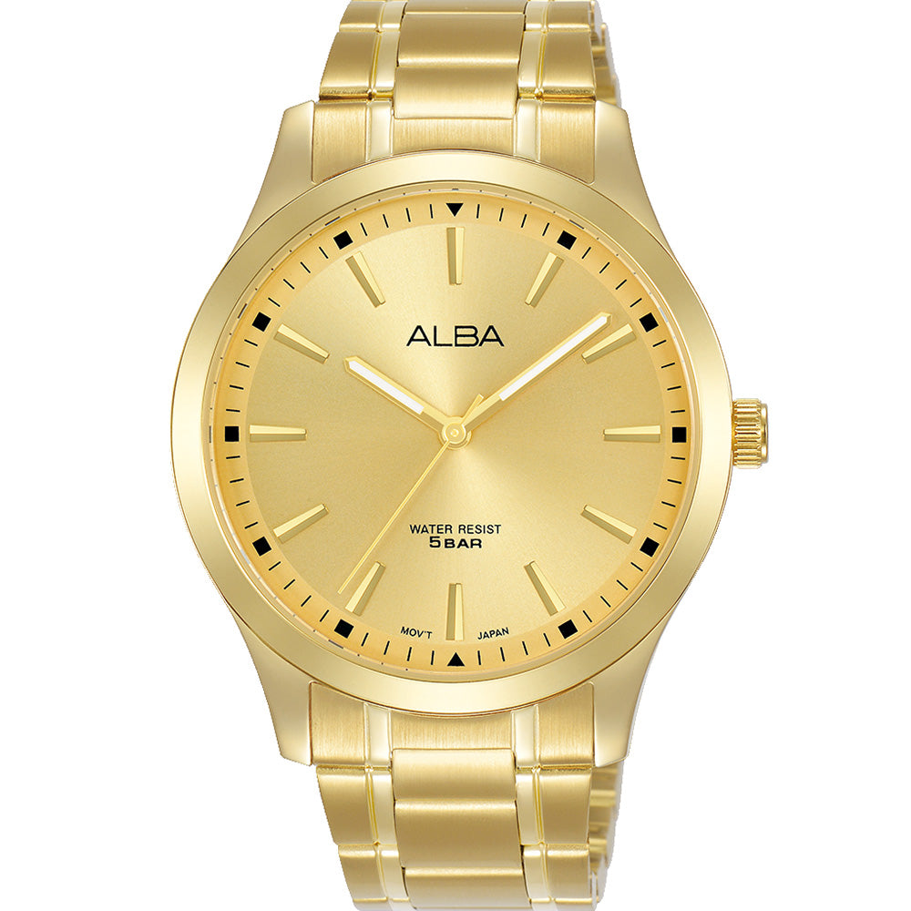 Stunning Alba ARX008X Gold - Plated Men's Wristwatch