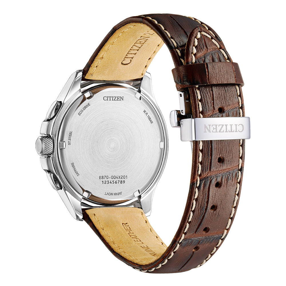 Citizen Eco-Drive BL8160-07X Watch with Perpetual Calendar and 1.5-Year Power Reserve
