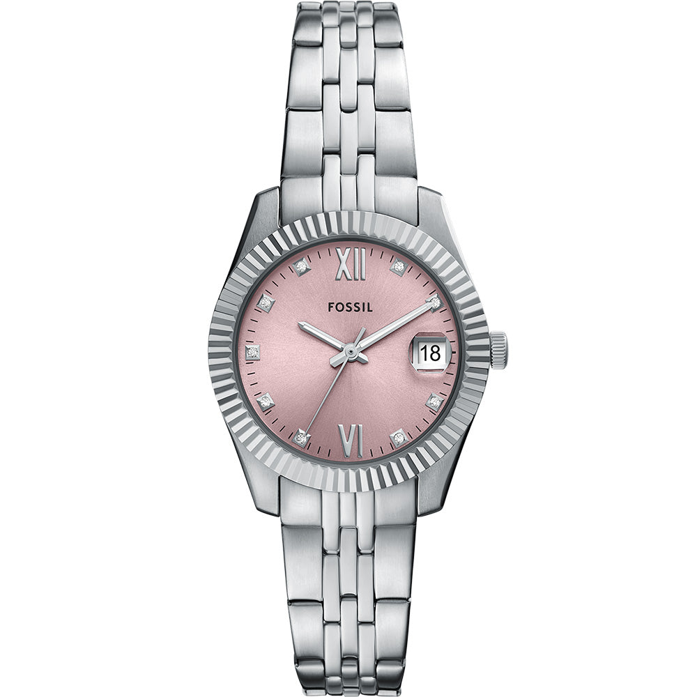 Fossil Scarlette ES5403 Quartz Watch with 32mm Stainless Steel Case and Bracelet