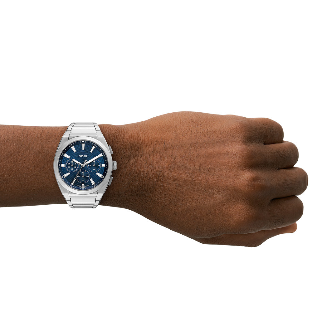 Fossil Everett FS6104 Men's Chronograph Watch with Stylish Design