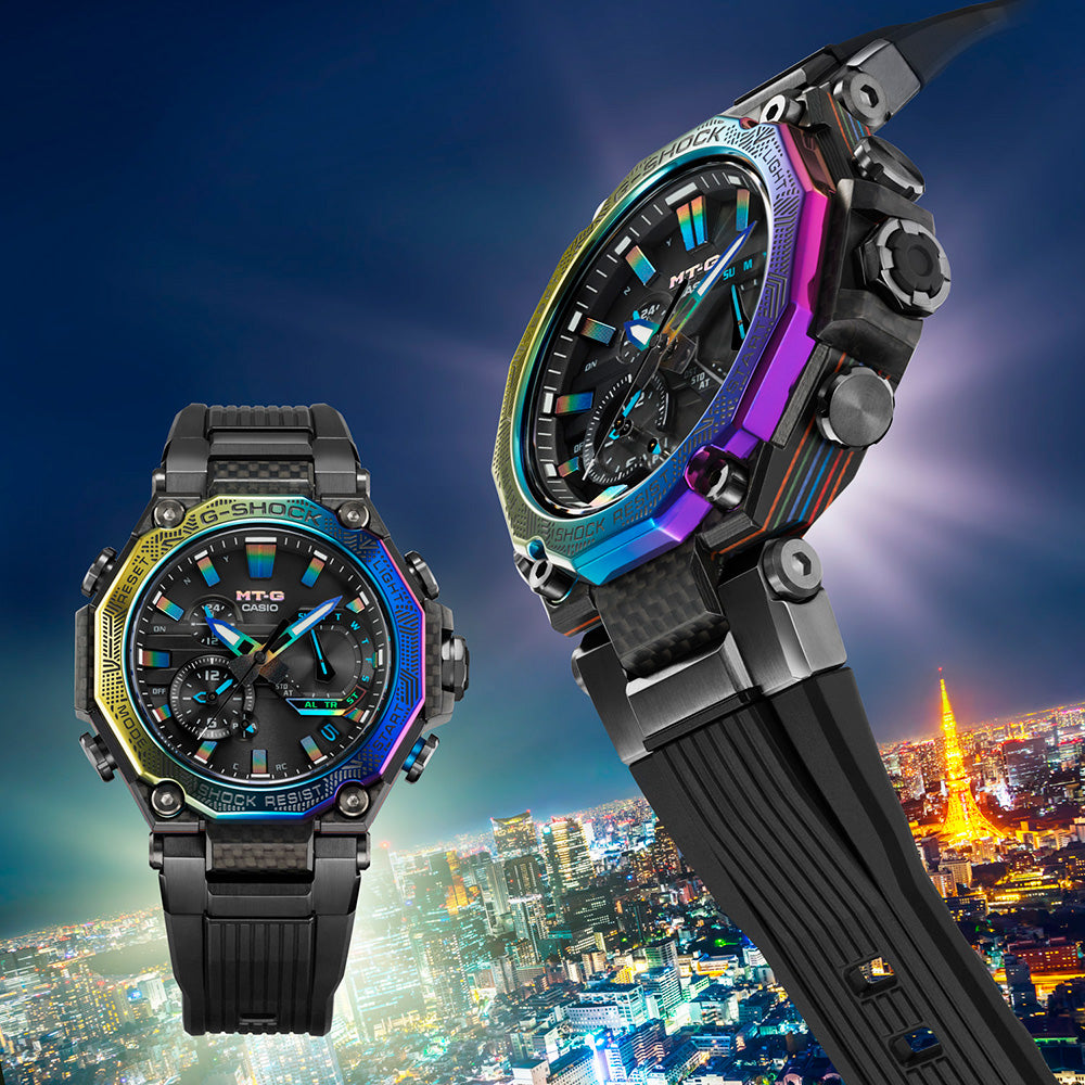 G-Shock MTG Series MTGB2000YR-1A City Illumination Multicolored Wristwatch