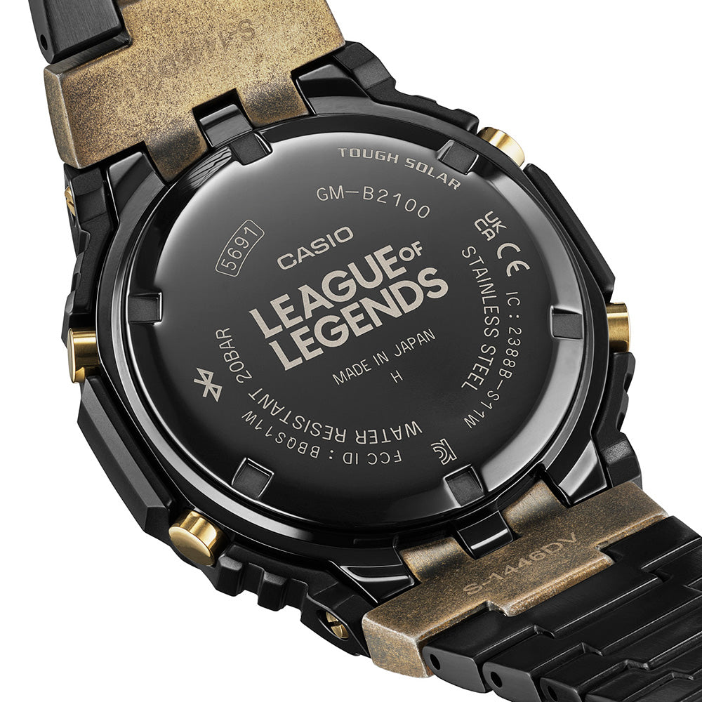 G-Shock GM-B2100LL-1A League of Legends Limited Edition Steel Watch for Men