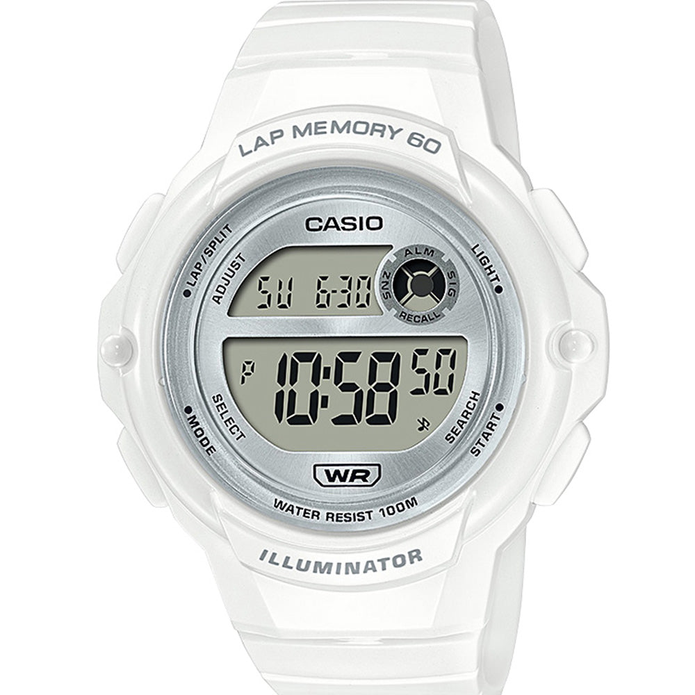 Casio LWS1200H-7A1 Sleek Digital Watch with 60-Lap Memory