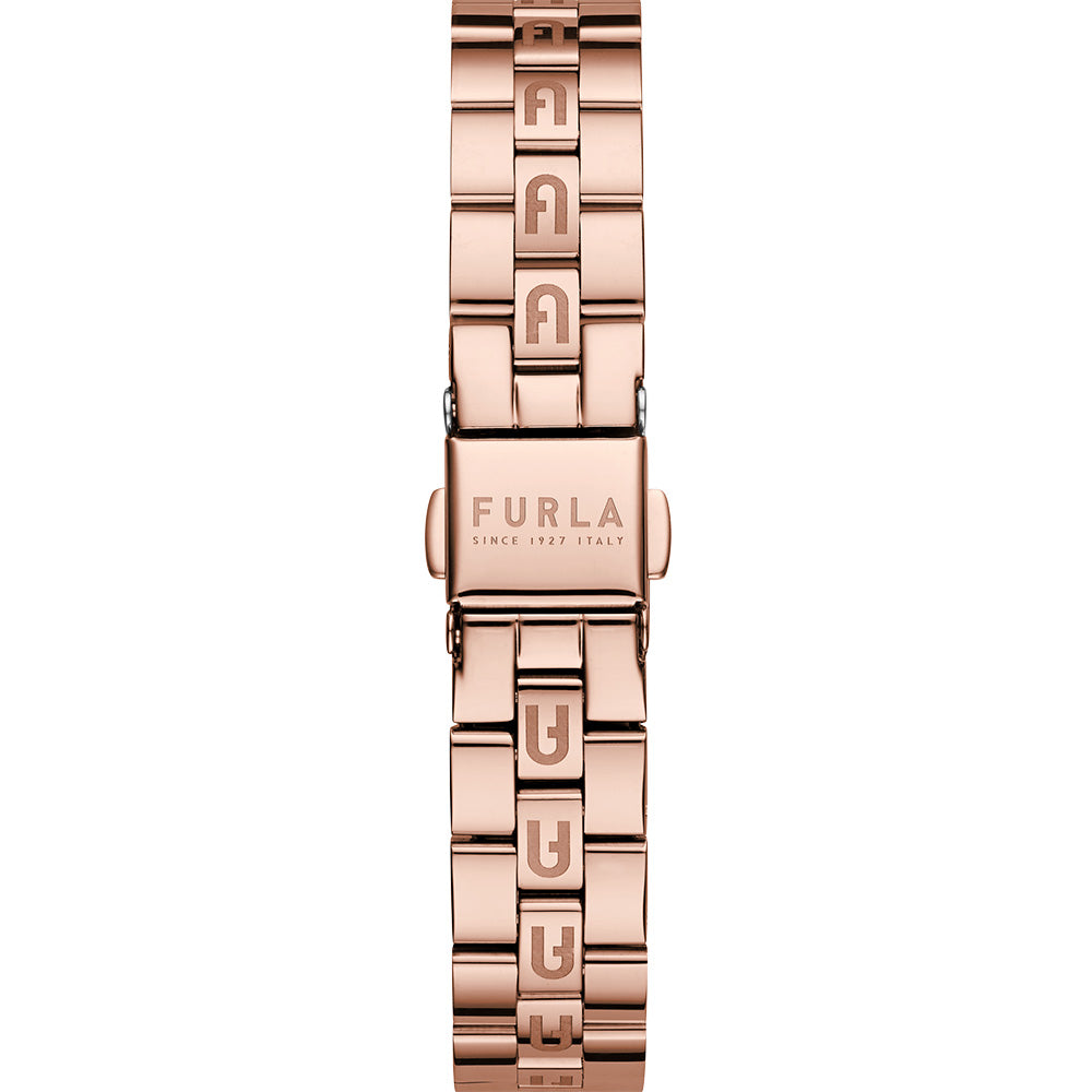 Furla Rose Gold Plated Stainless Steel Women's Easy Shape WW00033002L3 Watch