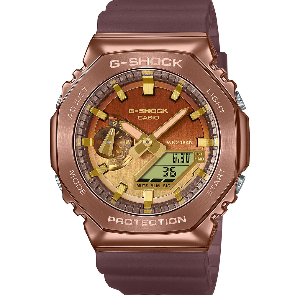 G-Shock GM5600CL-3 Metal CasiOak Stylish Men's Wristwatch Inspired by Desert Landscapes
