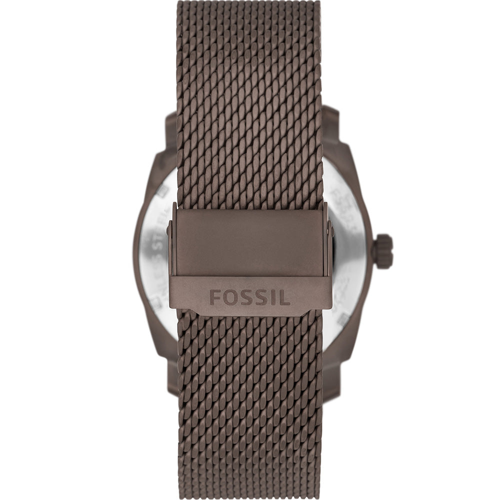 Fossil Men's Machine FS5936 Mesh Bracelet Watch