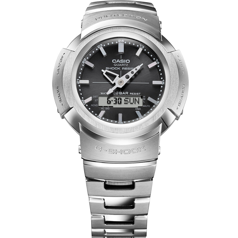 G-Shock Full Metal AWM500D-1A Solar Powered Analog-Digital Watch