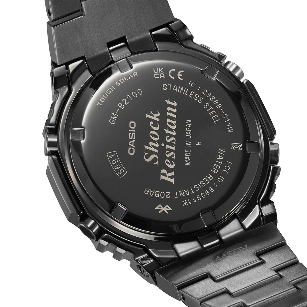 G-Shock GMB2100BD-1A CasiOak Full Metal Solar Bluetooth Watch