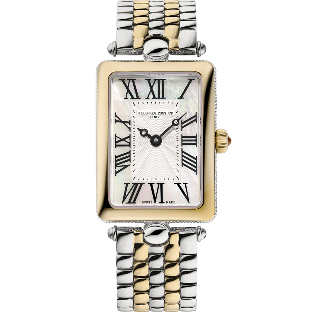 Frederique Constant Ladies' Vintage-Style Art Deco Carrée FC-200 Watch