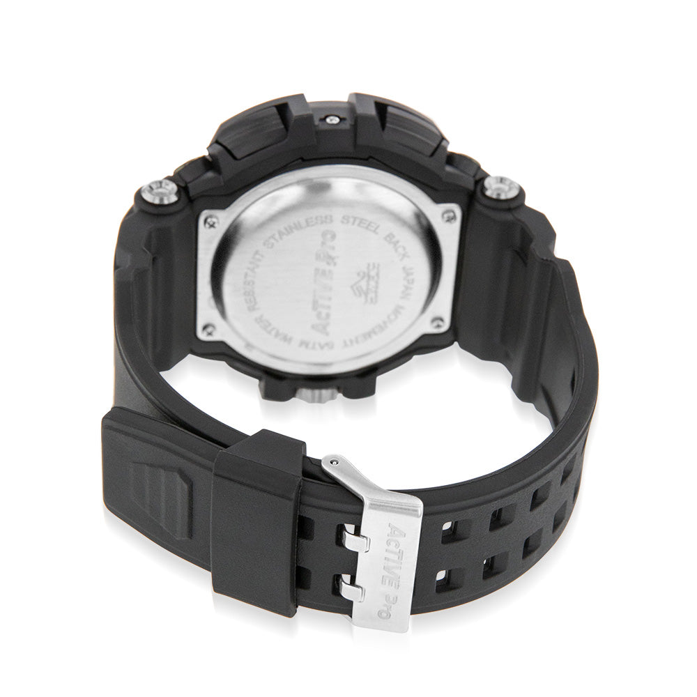Stylish Black Active Pro 1702 Digital Sports Watch for Dynamic Life