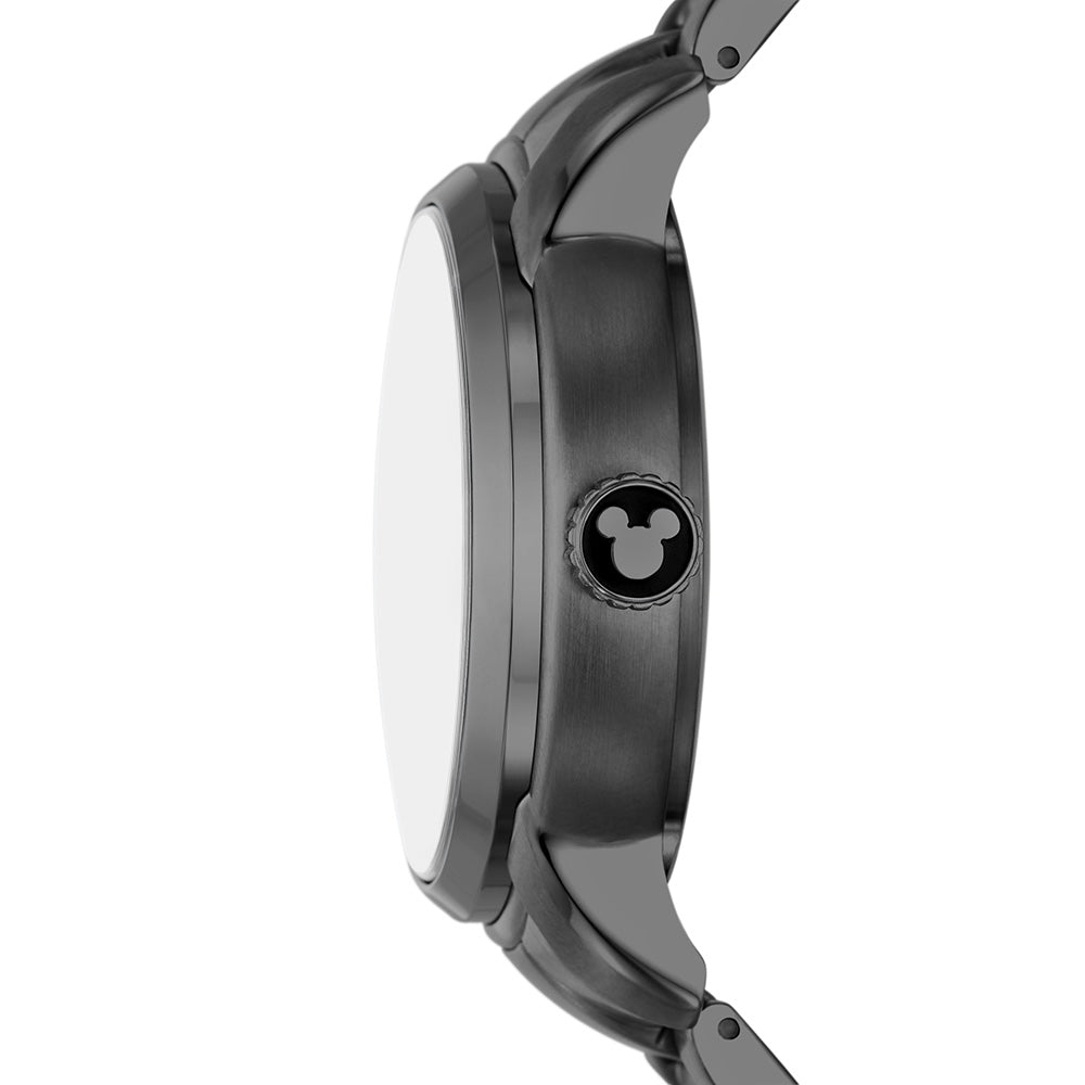 Fossil Limited Edition LE1186 Gunmetal Mickey Heritage Automatic Unisex Watch for the 100th Disney Anniversary