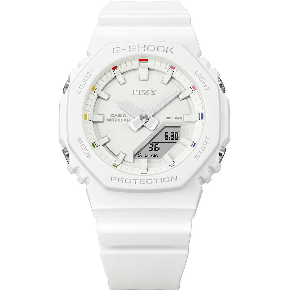 G-Shock GMAP2100IT-7A ITZY Collaborative Digital Wristwatch - A Stylish Timepiece for Fans and Adventurers