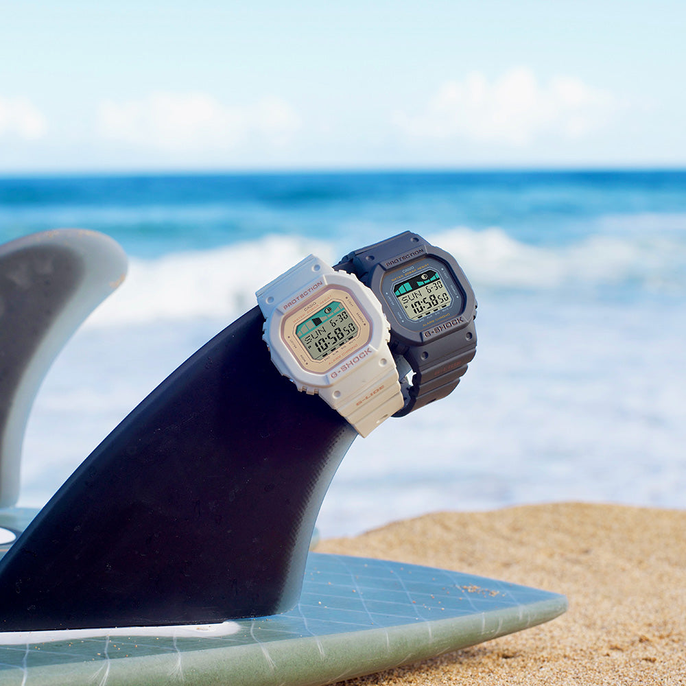 G-Shock GLXS5600-7 S5600 Women's Digital G-Lide Surfing Watch for Water Enthusiasts