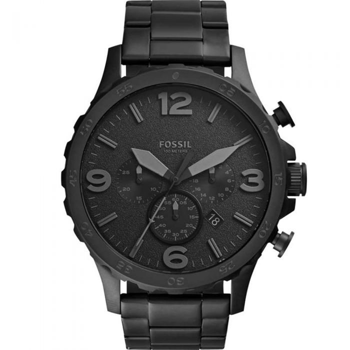 Fossil Men's Nate JR1401 Chronograph Multifunctional Sports Watch