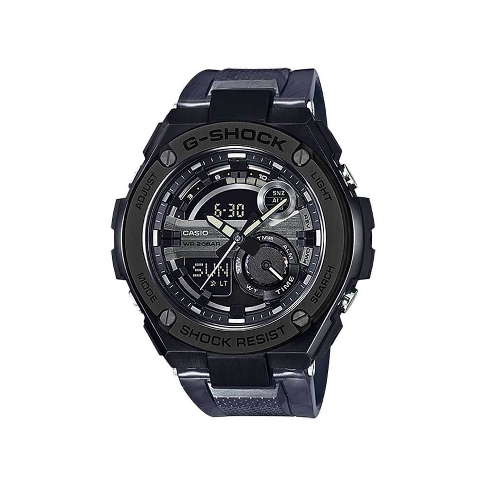 G SHOCK Steel 200M Water - Resistant Black GTS Watch