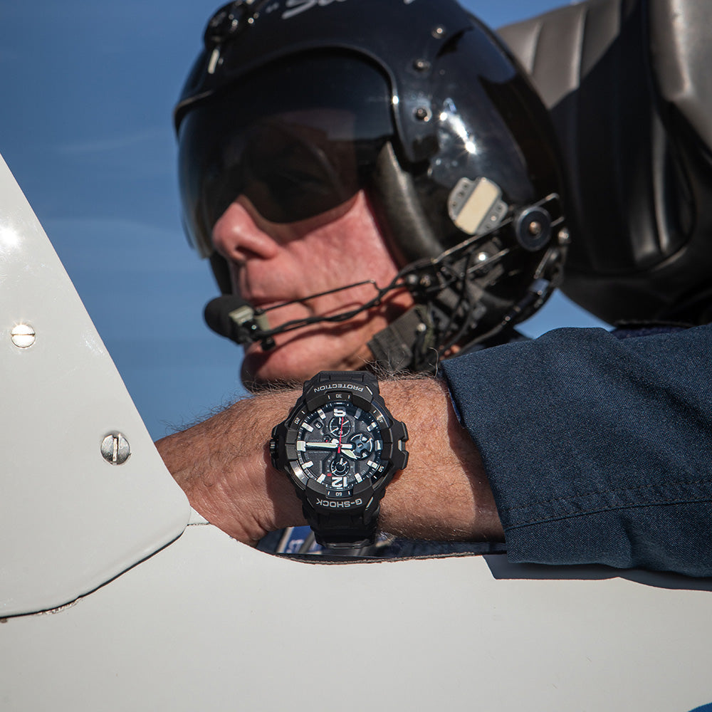 G-Shock GRAVITY MASTER GRB300-1A: Robust Aviation-Inspired Watch