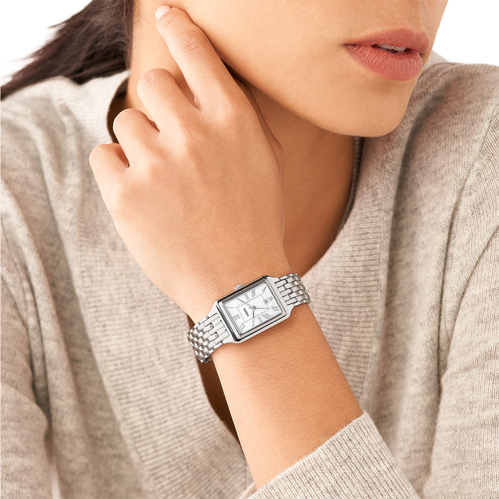 Fossil Raquel ES5221 Quartz Women's Watch with 23mm Stainless Steel Case