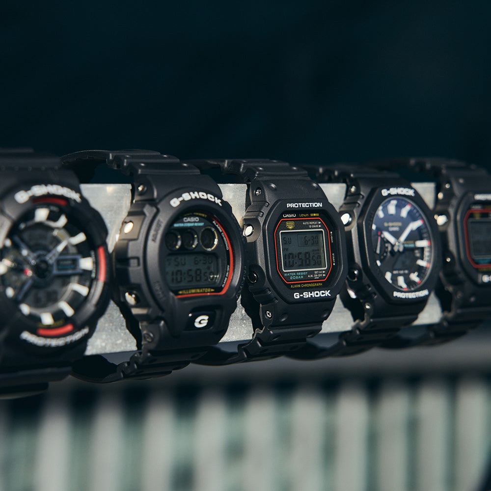 Sleek and Durable G-Shock GA2100RL-1A Black Watch with Advanced Features