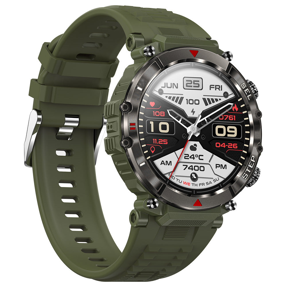 Active Pro Call+ XL Grey Smart Watch with 3 Interchangeable Bands