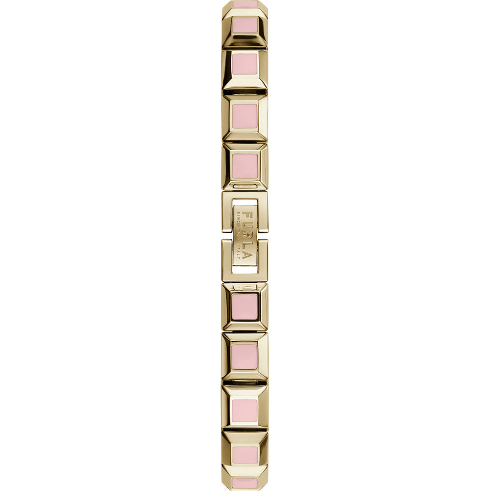 Furla Women's Fashionable Arch Case Pink Analogue Watch - Model WW00035003L2