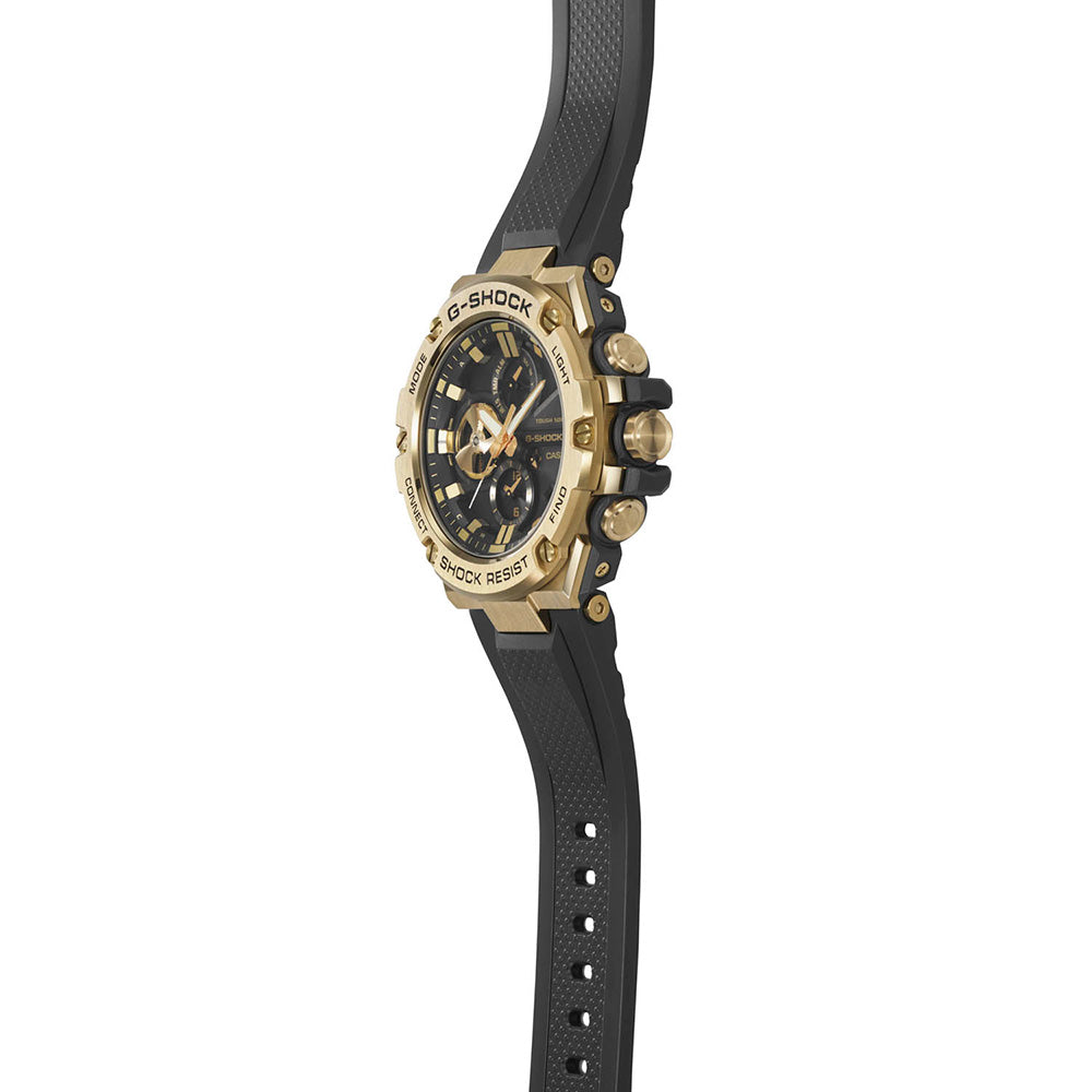 G-Shock G-Steel GSTB100GB-1A9 Gold Resilient Watch