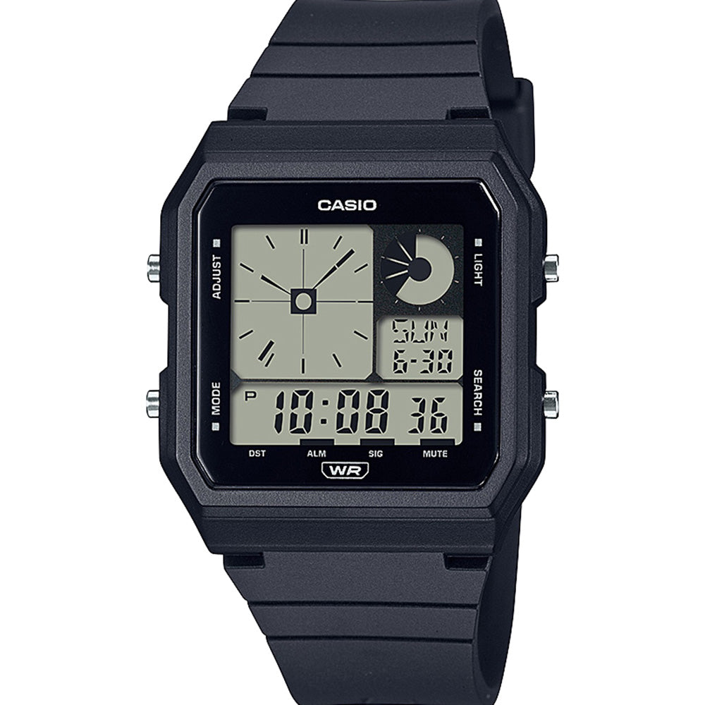 Casio LF20W-1 Digital Analog-Digital Display Watch with Multi-Functional Features