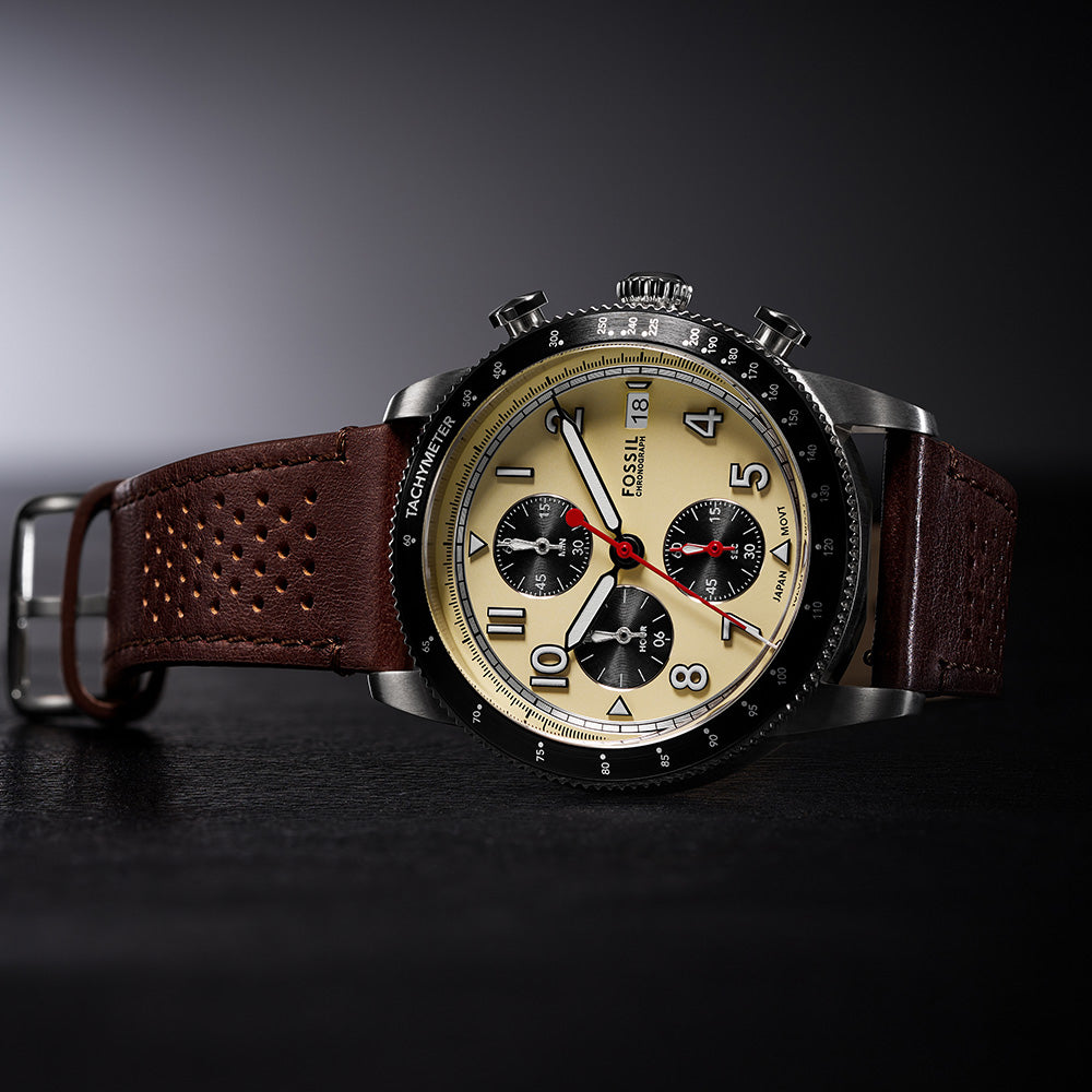 Fossil Sport Tourer FS6042 Chronograph Watch with Racing Energy
