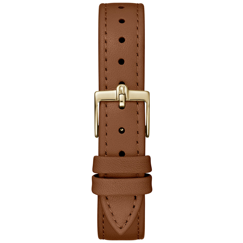 Furla Arco Square WW00017002L2 Brown Leather Watch