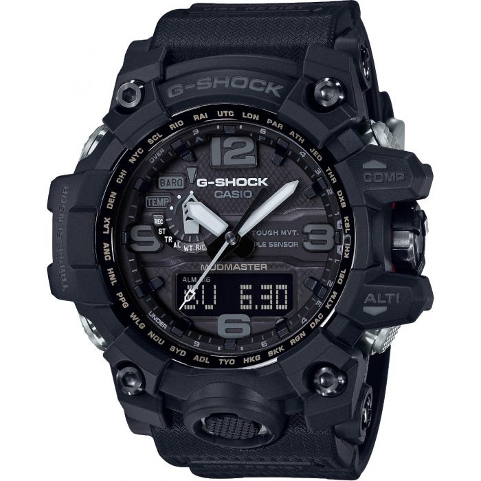 Casio G-Shock Mudmaster Men's Watch Model GWG1000-1A1 - Durable and Feature - Rich Timepiece