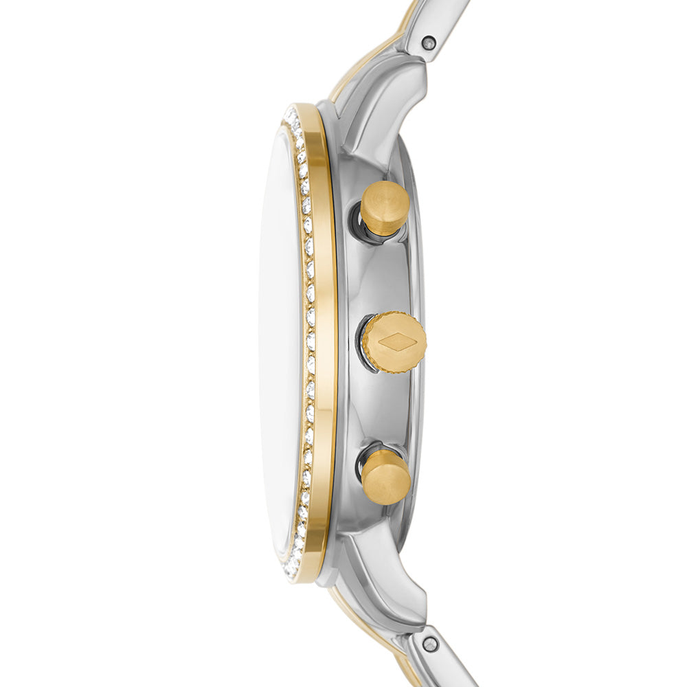 Fossil Neutra ES5216 Two-Tone Stainless Steel Women's Chronograph Watch
