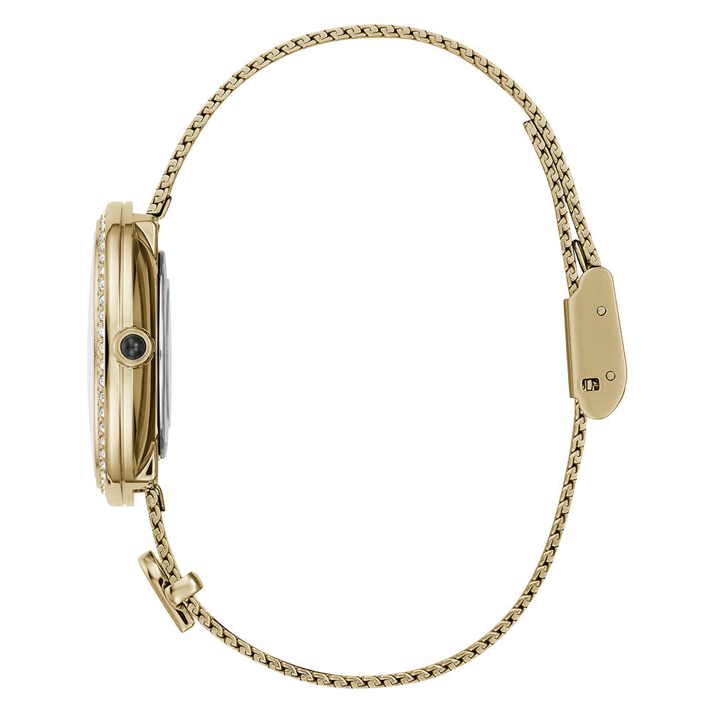 Furla Women's Small Gold-Plated Stainless Steel Logo Watch WW00022001L2