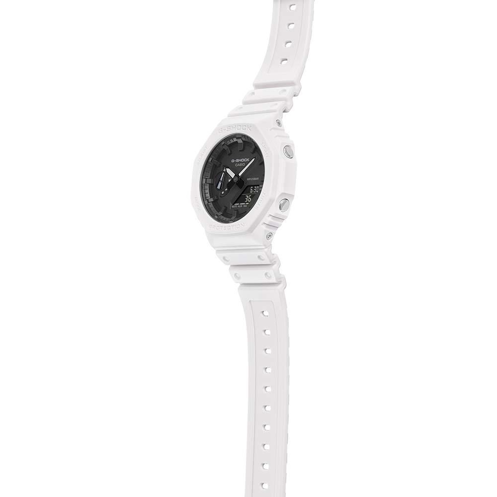 G-Shock GA2100-7A Carbon Core Guard 'CasiOak' - Slim, Stylish & Shock-Resistant Watch