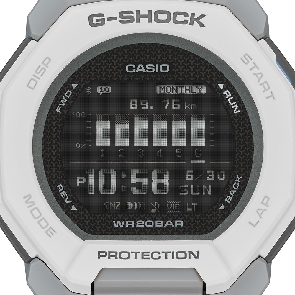 G-Shock GBD300-7D G-SQUAD Bluetooth Smart Sports Watch with Smartphone Connectivity and Training Features