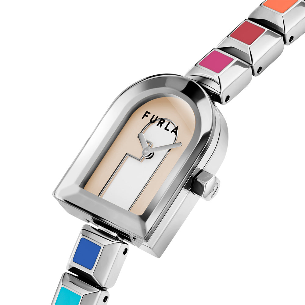 Furla Women's Arch Case Enamel WW00035001L1 Stylish Watch