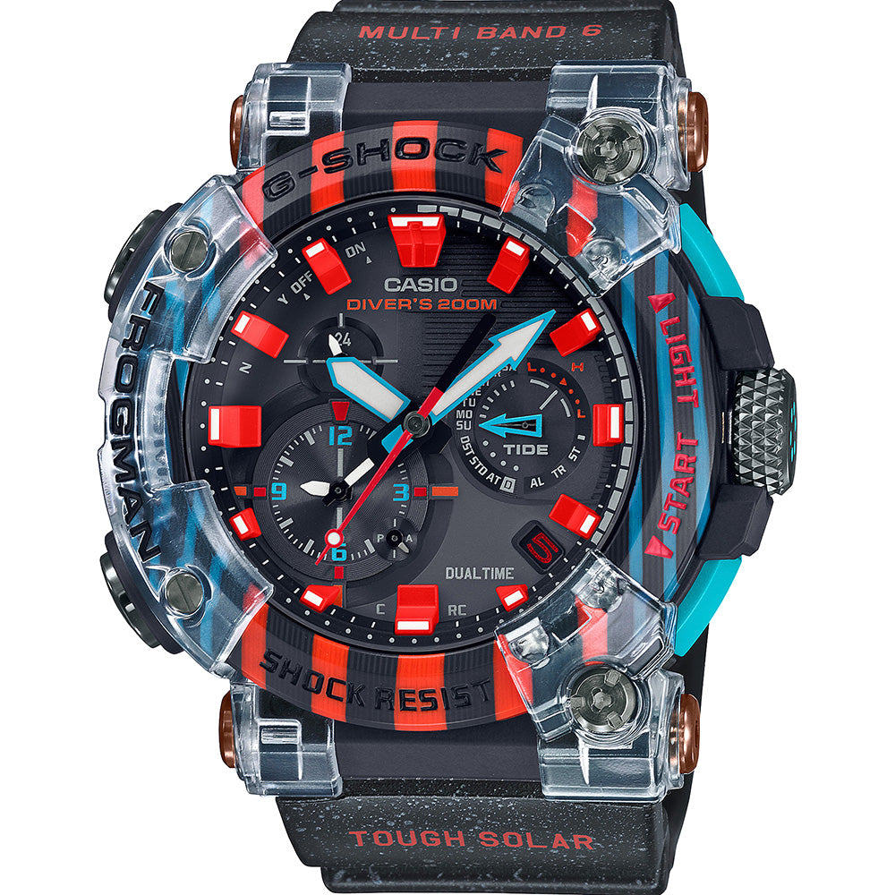 G-Shock Limited Edition GWFA1000APF-1A 30th Anniversary Poison Dart Frog Frogman Watch